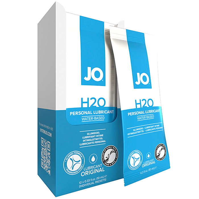 Vee baasil libesti System JO H2O Original, 12x10 ml.