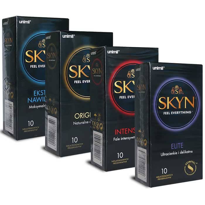 SKYN kondoomid MIX 4-ühes, 40 kondoomi