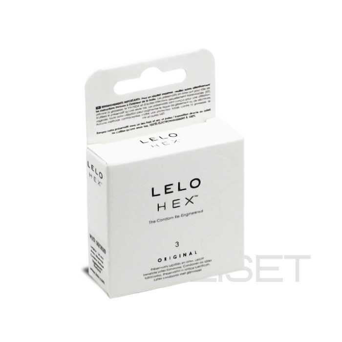 LELO HEX kondoomid, 3 tk