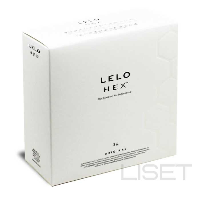 LELO HEX kondoomid, 36 tk