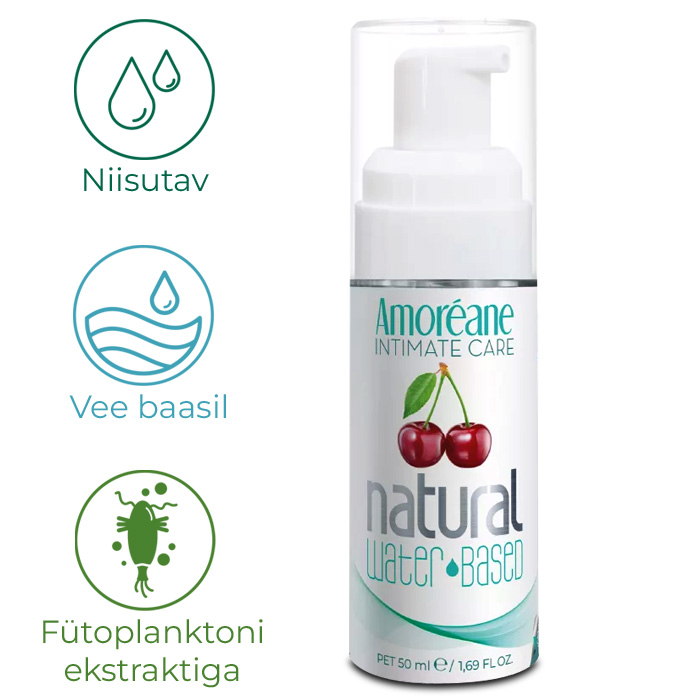 AMOREANE Natural Cherry kirsimaitseline libesti 50 ml