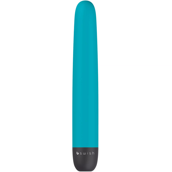 B Swish Bgood Classic Turquoise stiilne veekindel siidiselt sile ja mitme vibratsioonirežiimiga vibraator