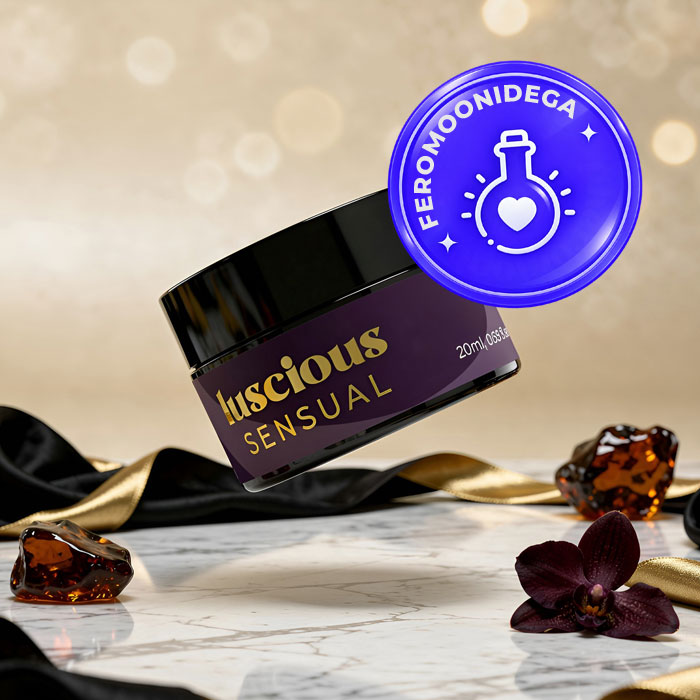 CRUSHIOUS Luscious Sensual feromoonidega massaažiküünal (sensuaalne aroom) 20 ml