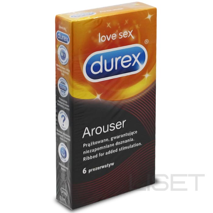 Kondoomid DUREX Arouser, 6 tk.