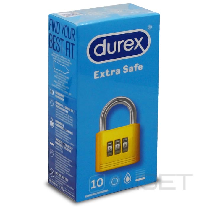 Kondoomid DUREX Extra Safe, 10 tk.