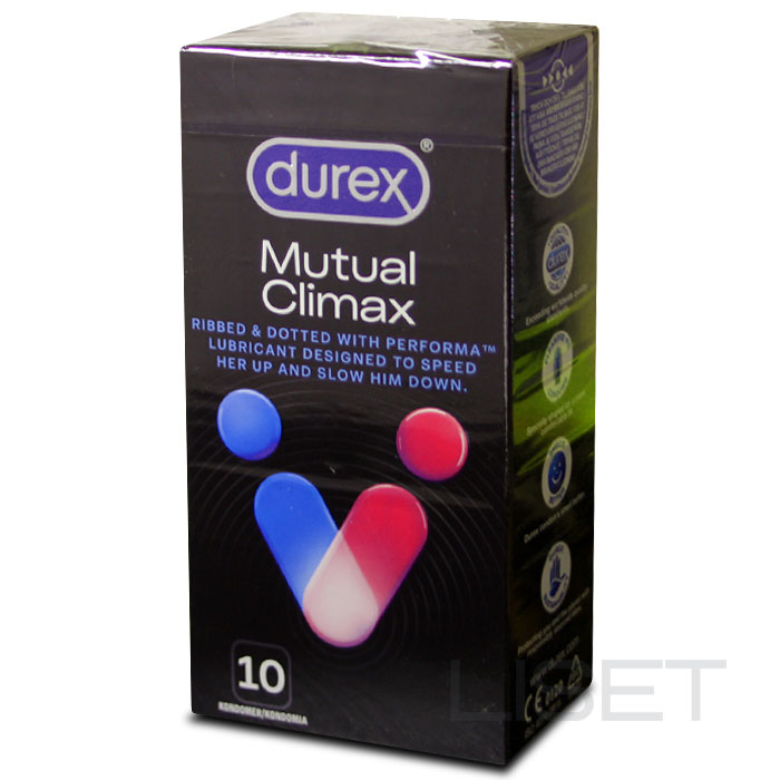 Kondoomid DUREX Mutual Climax, 10 tk.