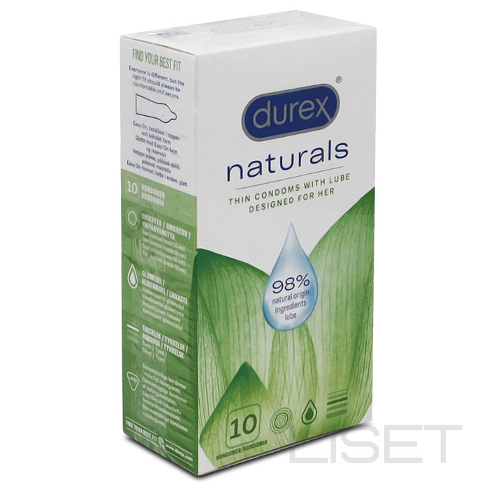 DUREX Naturals, 10 tk.