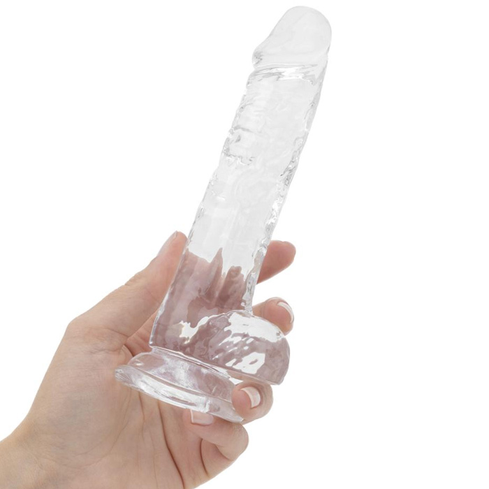 EasyToys Jelly Dildo pehme painduv ja sile realistlik dildo 19 cm