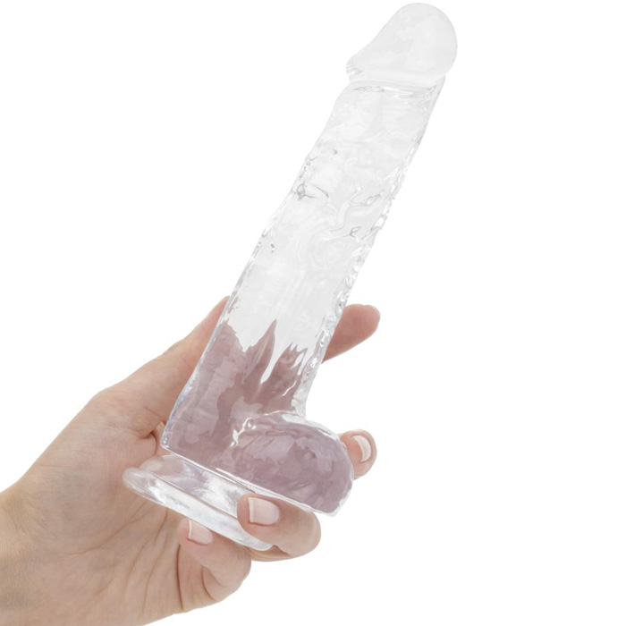 EasyToys Jelly Dildo pehme painduv ja sile realistlik dildo 22 cm