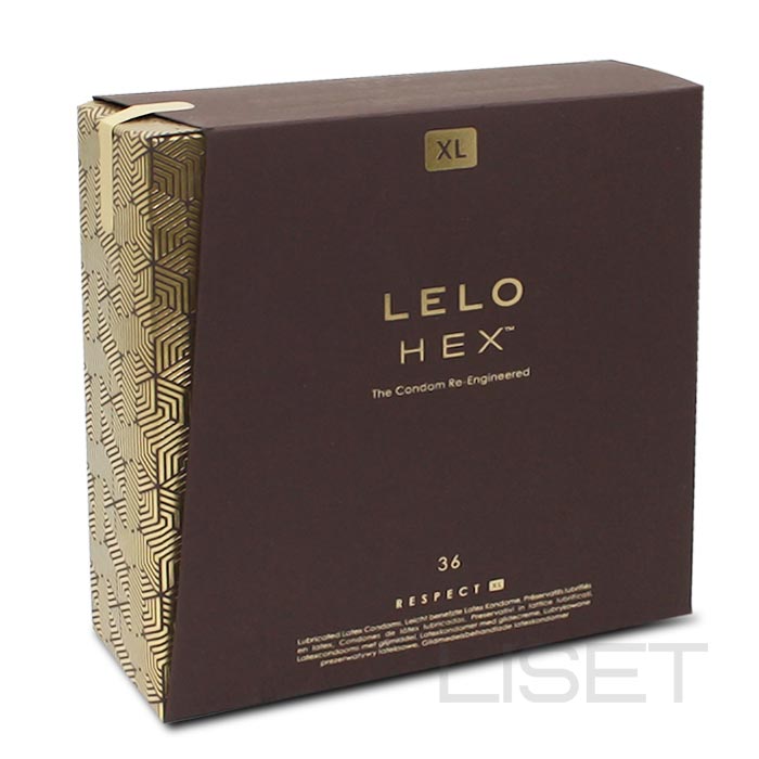 LELO HEX Respect XL kondoomid, 36 tk
