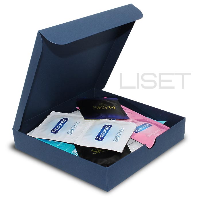 LISET Blue Box LIGHT, 25 kondoomi