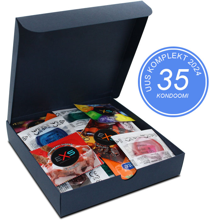 LISET Blue Box TASTE II 35 kondoomi