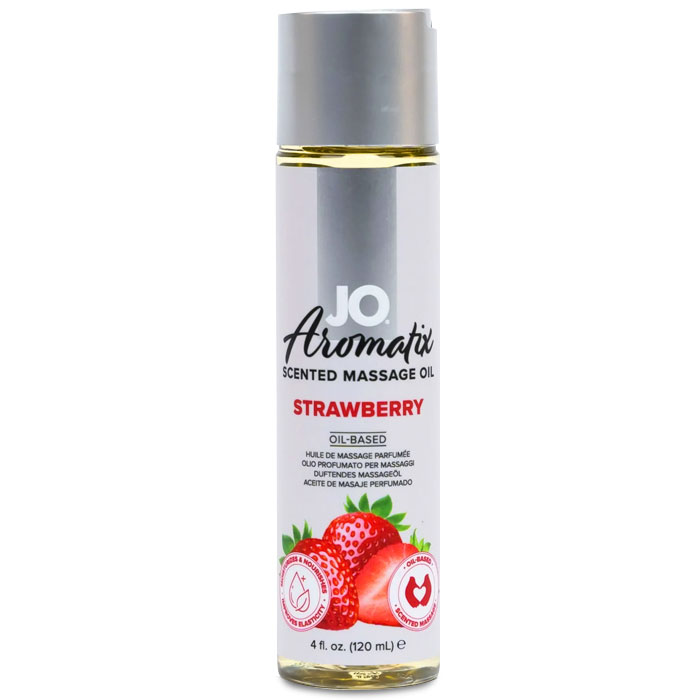 Massaažiõli SYSTEM JO Aromatix, 120 ml., maasikas