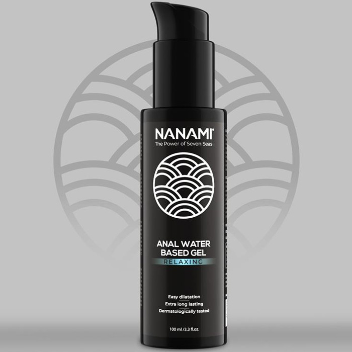 NANAMI Relaxing libisev ja lõõgastav anaalgeel (vee baasil), 100 ml.