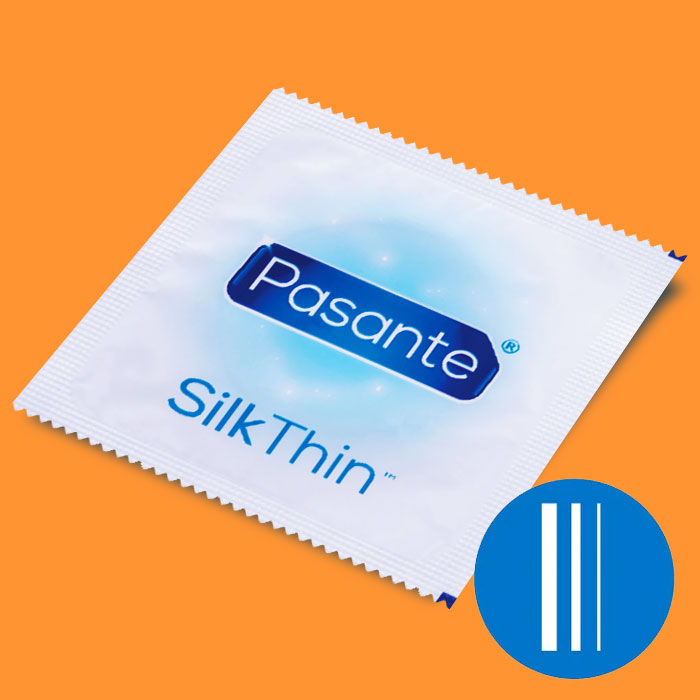 Pasante Silk Thin, 1 kondoom