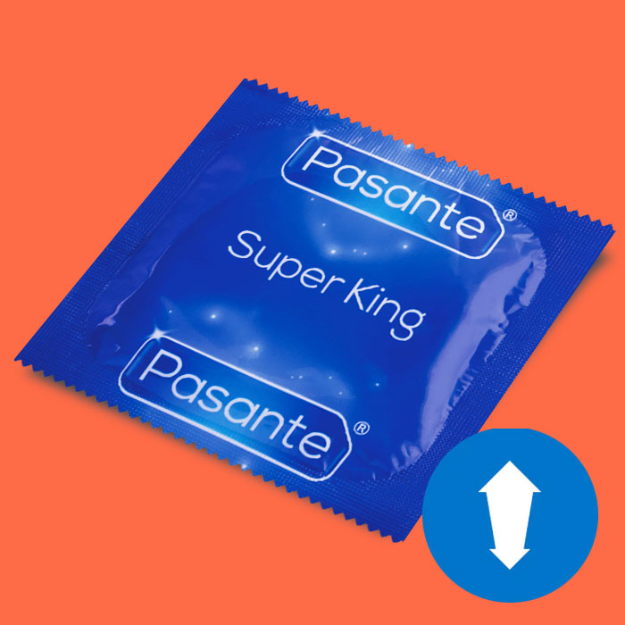 Pasante SUPER KING Size, 1 kondoom