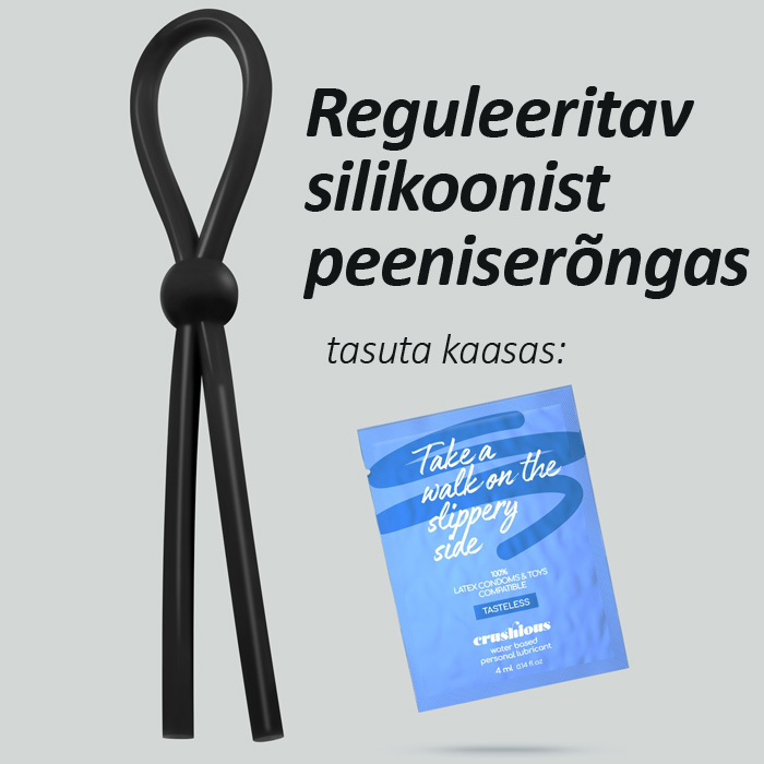 Reguleeritav silikoonist peeniserõngas CRUSHIOUS BILLY