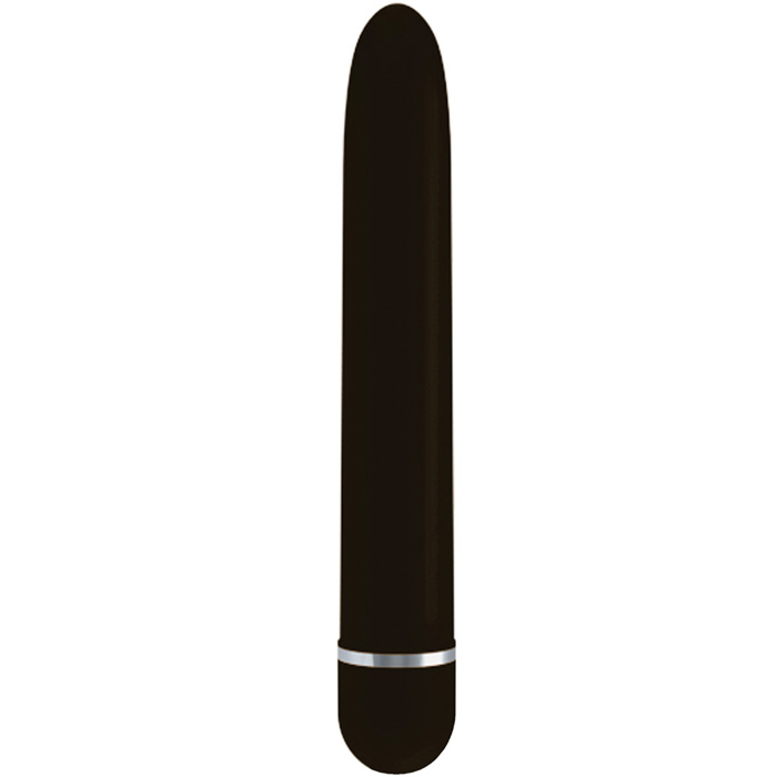 Rose Luxuriate Vibrator Black luksuslik klassikaline vibraator 17 cm