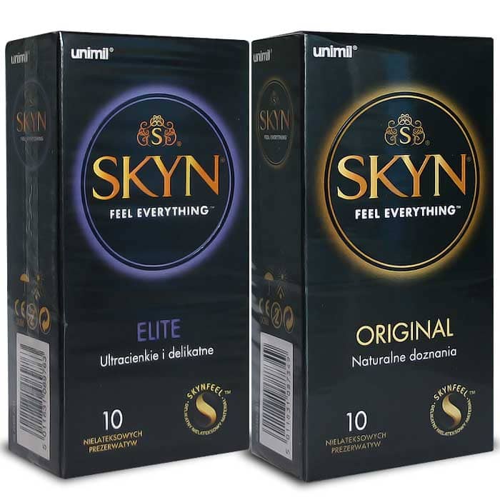 SKYN Elite ja Original kondoomid