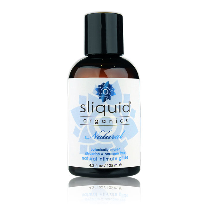 Aaloe baasil libesti SLIQUID Organics Natural, 125 ml.