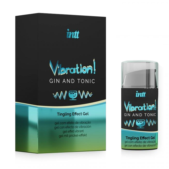 Vedel vibraator INTT Gin and Tonic, 15 ml.