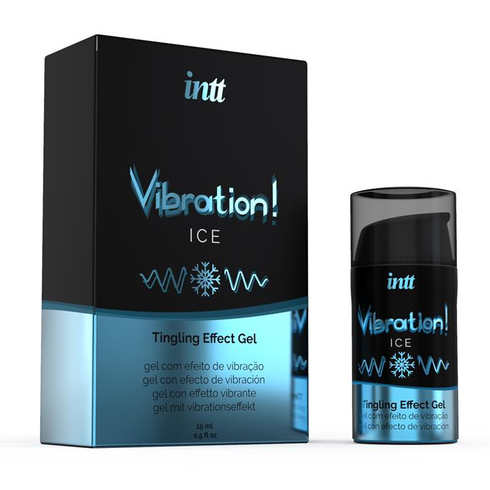 Vedel vibraator INTT Ice, 15 ml.