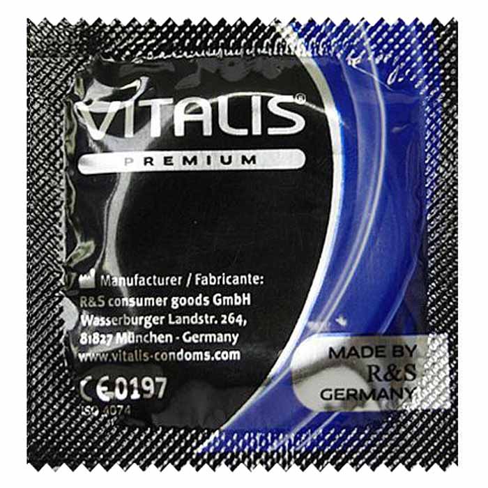 Jahutava efektiga kondoom VITALIS PREMIUM, 1 tk