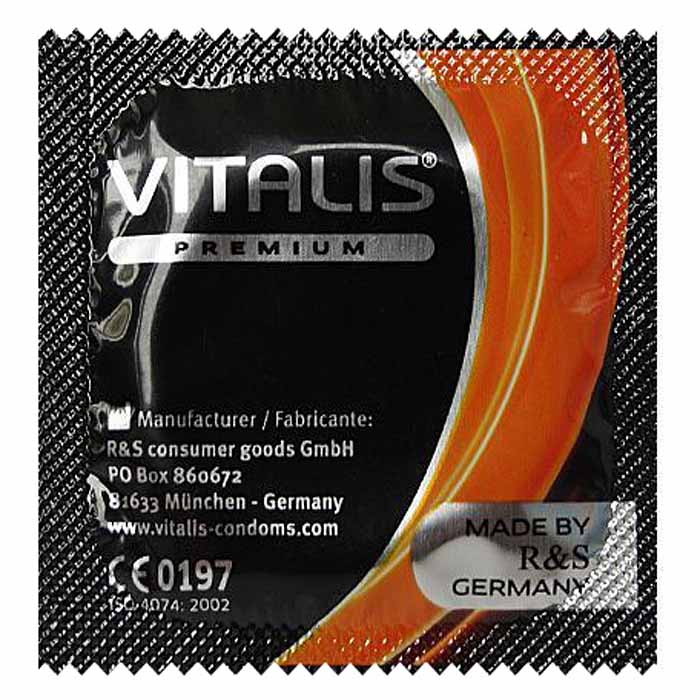 Soojendava efektiga kondoom VITALIS PREMIUM, 1 tk
