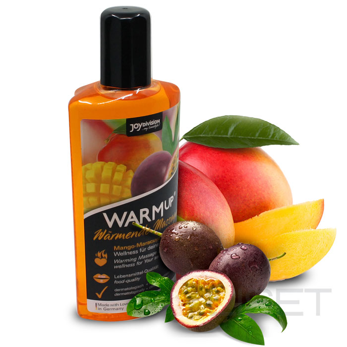 Massaažiõli JoyDivision WarmUP, 150 ml., mango ja marakuja