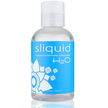 Vee baasil libesti Sliquid Naturals H2O, 125 ml.