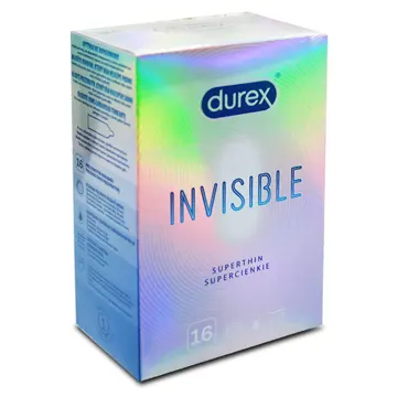 DUREX Invisible Super Thin, 16 tk.