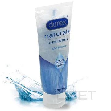 DUREX Naturals Moisture libesti, 100 ml.