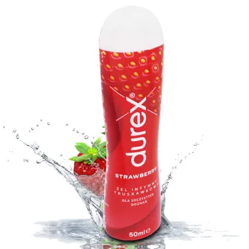 DUREX Strawberry (maasikas), 50 ml.