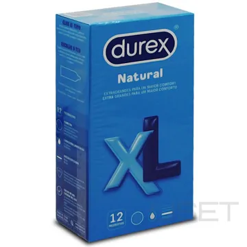 Kondoomid DUREX Natural XL, 12 tk.
