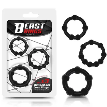 Peeniserõngad Beast Rings, 3 tk.