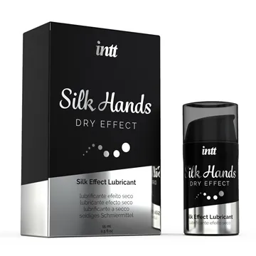 INTT Silky Hands siidiefektiga libesti (silikooni baasil), 15 ml.