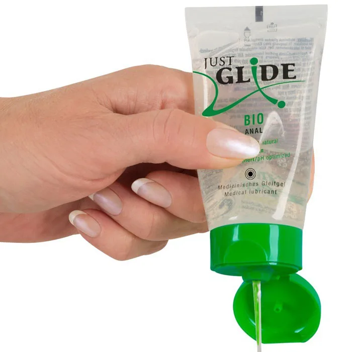 JUST GLIDE Bio ANAL (vee baasil) 50 ml - foto 3
