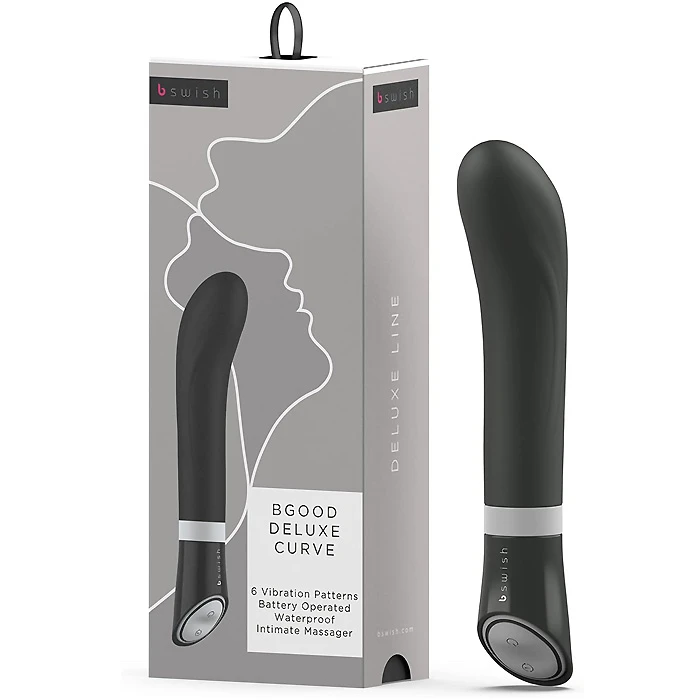 B Swish Bgood Deluxe Curve must G-punkti vibraator 6 vibratsioonirežiimiga - foto 7