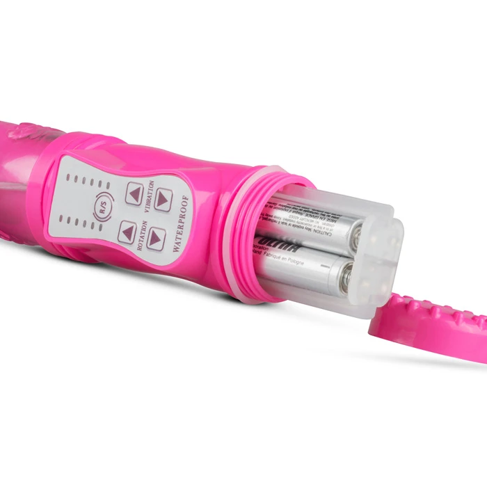 EasyToys Pink Thrusting Rabbit multifunktsionaalne jänkuvibraator tõukefunktsiooni ja kliitoristimulaatoriga - foto 5