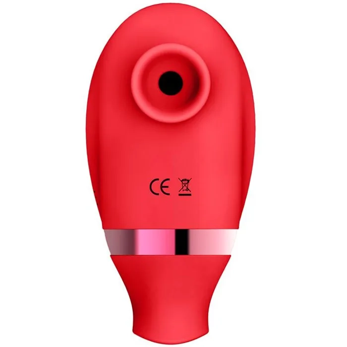 Kliitoristimulaator ACTION No. Seven RED 2-ühes - foto 4
