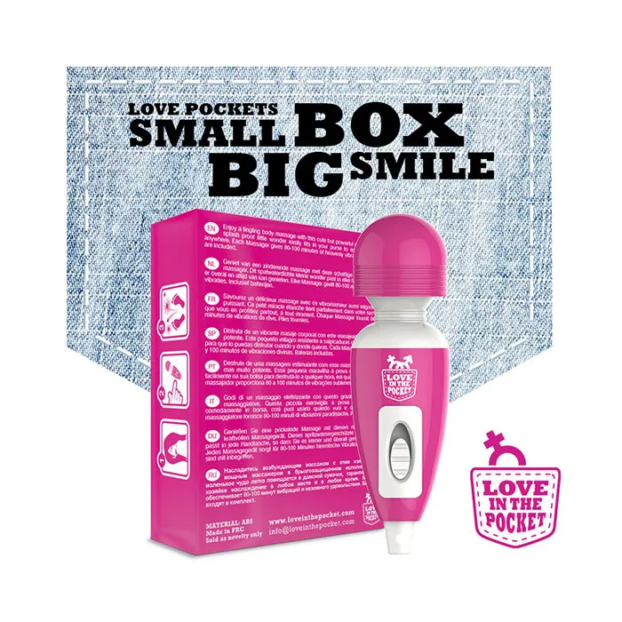 Minimassöör Love in the Pocket Love Massager, 7 cm, roosa - foto 4