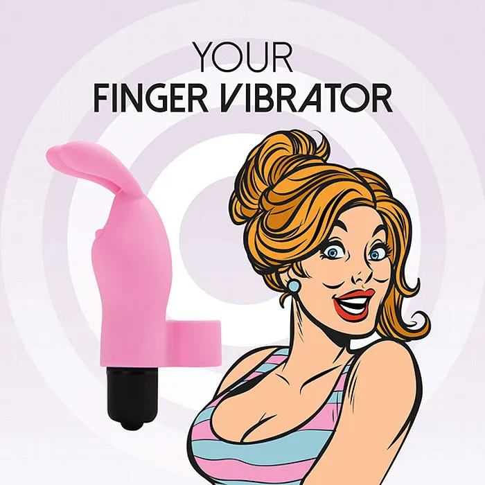 Sõrmevibraator FeelzToys Magic Finger roosa - foto 2