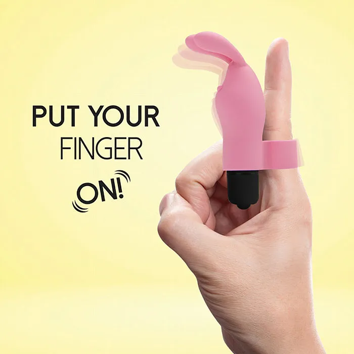 Sõrmevibraator FeelzToys Magic Finger roosa - foto 3