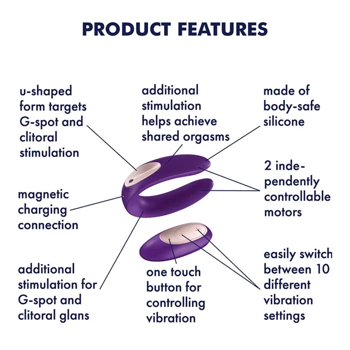 Satisfyer Double Plus puldiga - foto 2