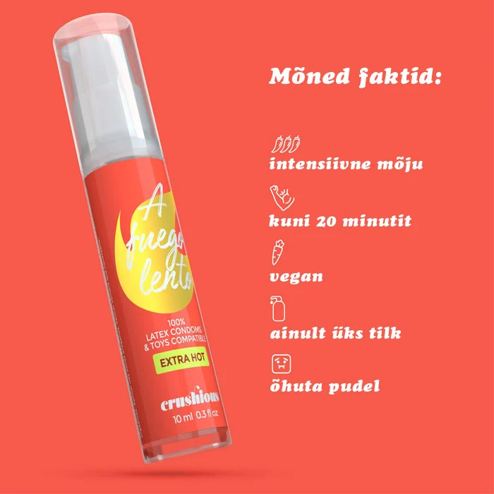 CRUSHIOUS A FUEGO LENTO (soojendav) 10 ml - foto 4