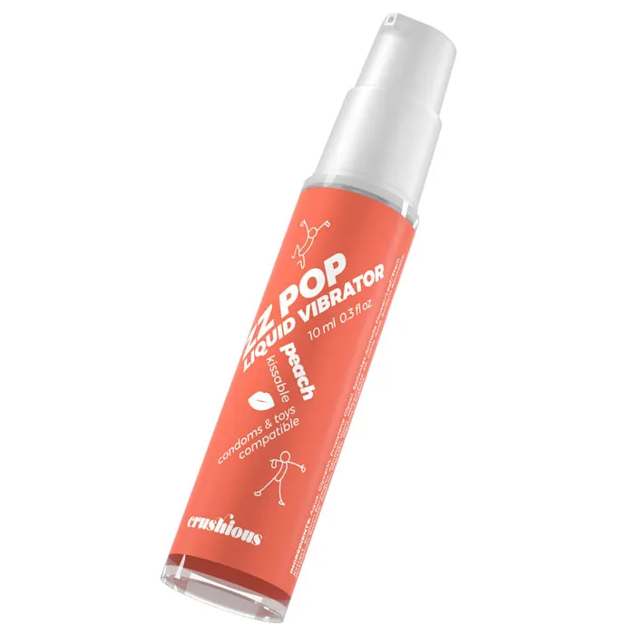 CRUSHIOUS ZZ Pop vedel vibraator (virsik), 10 ml. - foto 2