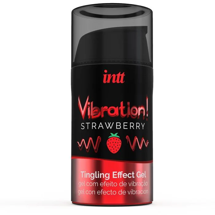 Vedel vibraator INTT Strawberry, 15 ml. - foto 2