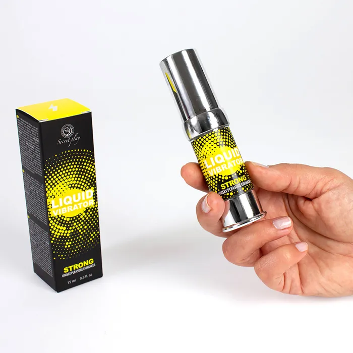Vedel vibraator Secret Play Strong (eriti tugeva toimega), 15 ml. - foto 2