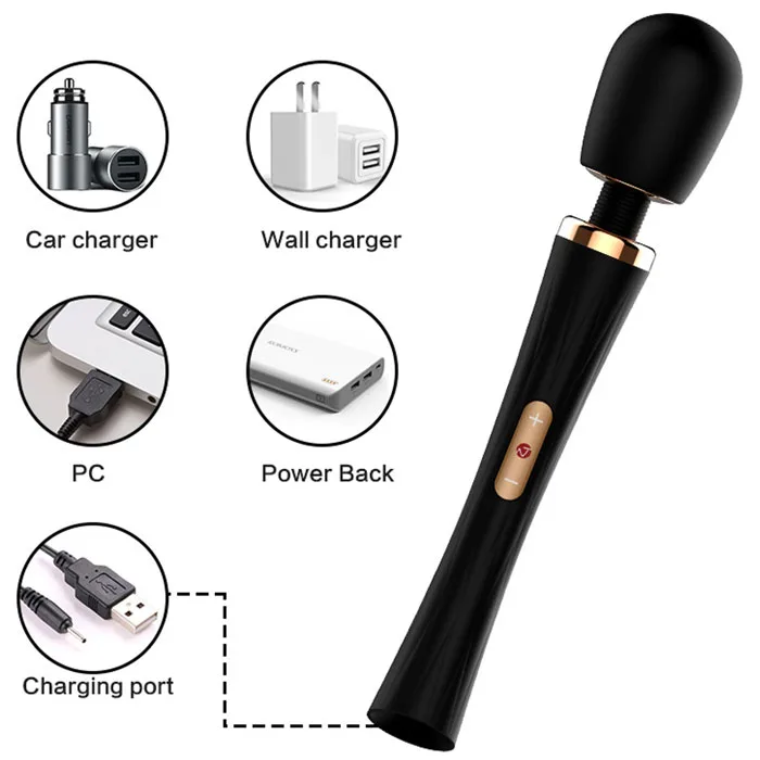 Wand-vibraator Nomi Tang Power Band 53 cm - foto 4