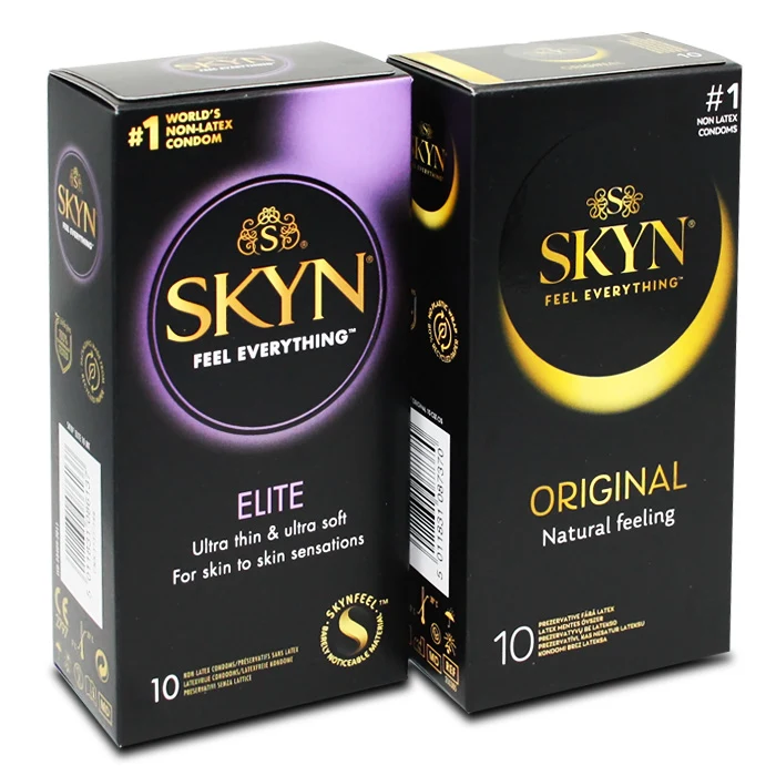 SKYN Elite ja Original kondoomid